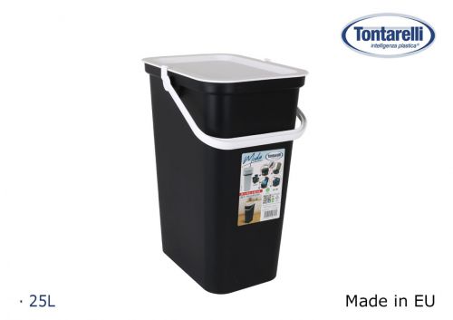 Leixeira Com Alça Moda 24l Branca/Preto — vista 1