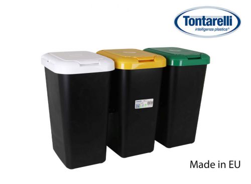 Conjunto De 3 Lixeiras De Reciclagem 77x32x475 — referência 8104738AX5