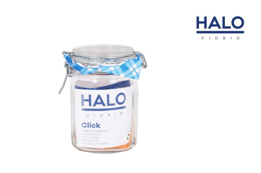 Jarro Hermetico Transp. Click 1000cc — referência FM-17211020