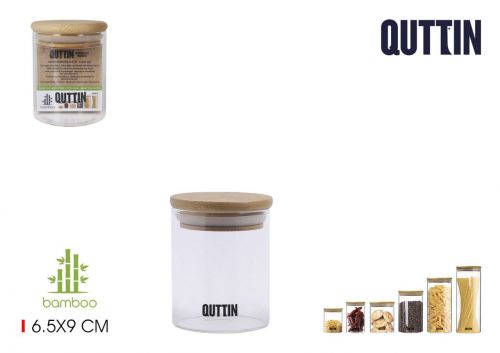 Pote Vidrio 6.5x9cm Quttin — referência BQ03030174455
