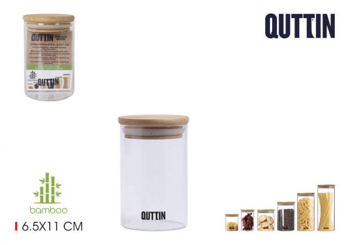 Pote Vidrio 6.5x11cm Quttin — vista 1