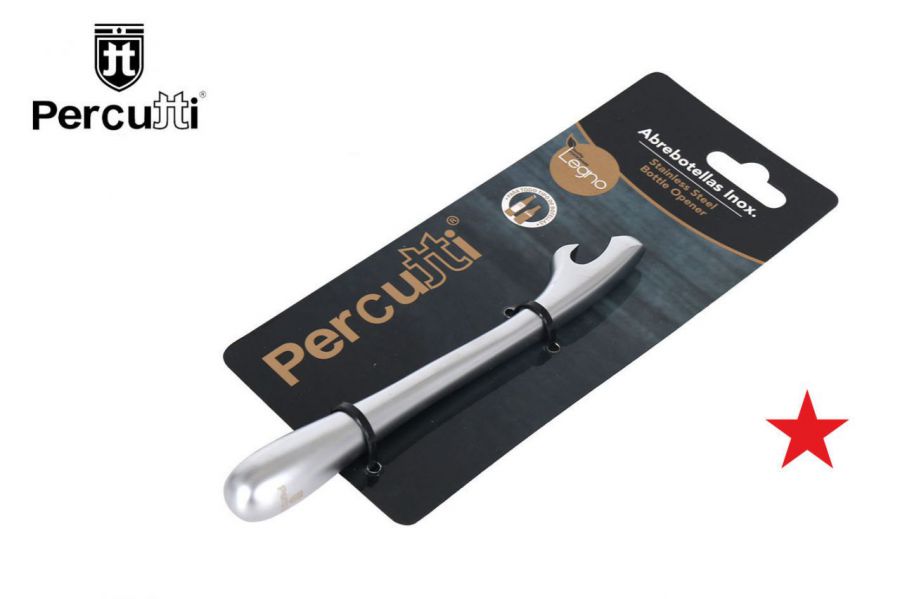 Y Abrebotellas Inox Legno Percutti