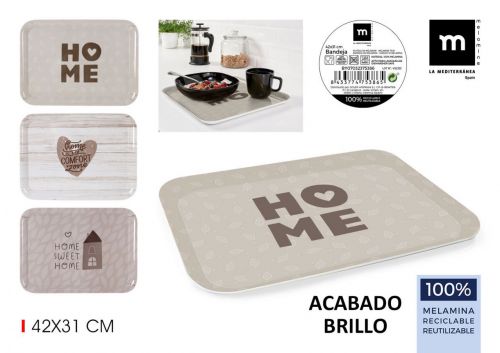 Bandeja De Melamina La Mediterranea — referência BY07032375386