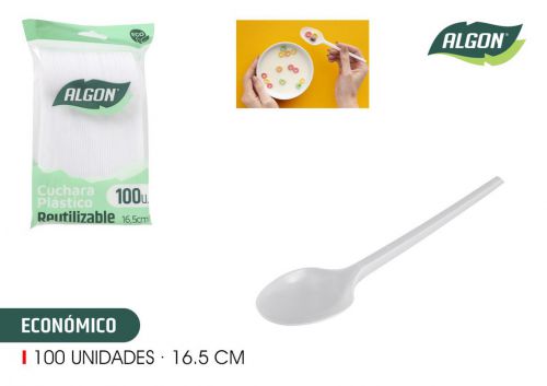 Colher Reutilizável Algon — referência BA01054275162