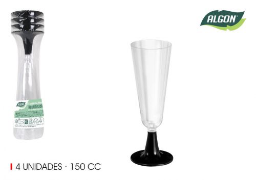 Copo Cava Com Base Algon — vista 1