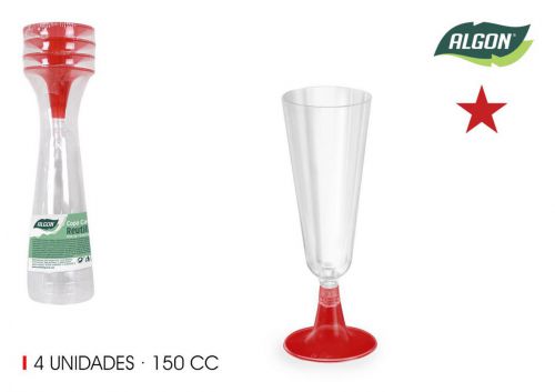 Copo Cava Com Base Algon — vista 1