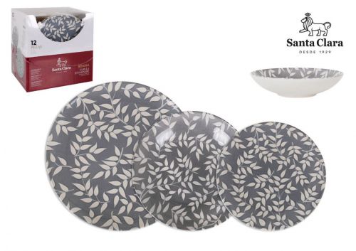 Vajilla 12pcs Berna Monaco Brilloredo — vista 1