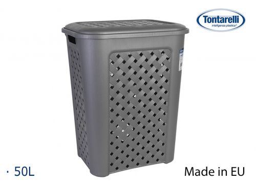 Cesto De Roupa Suja C/Tampa 50 L Ariann — referência 8105408999C153