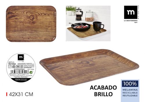 Bandeja De Melamina La Mediterranea — referência BY07032375621