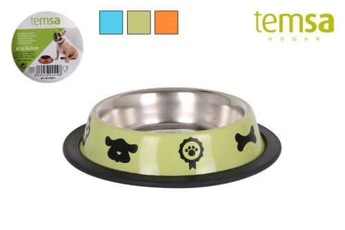 144comedero Perros 16.5x3cm Colors Temsa — vista 1