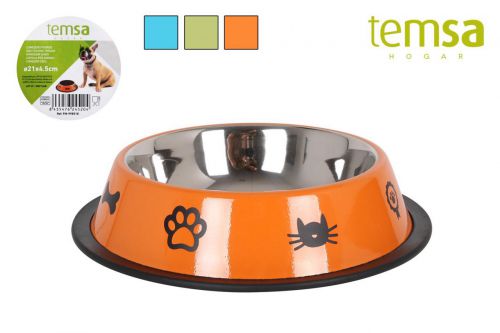 96comedero Perros 21x4.5cm Colors Temsa — vista 1