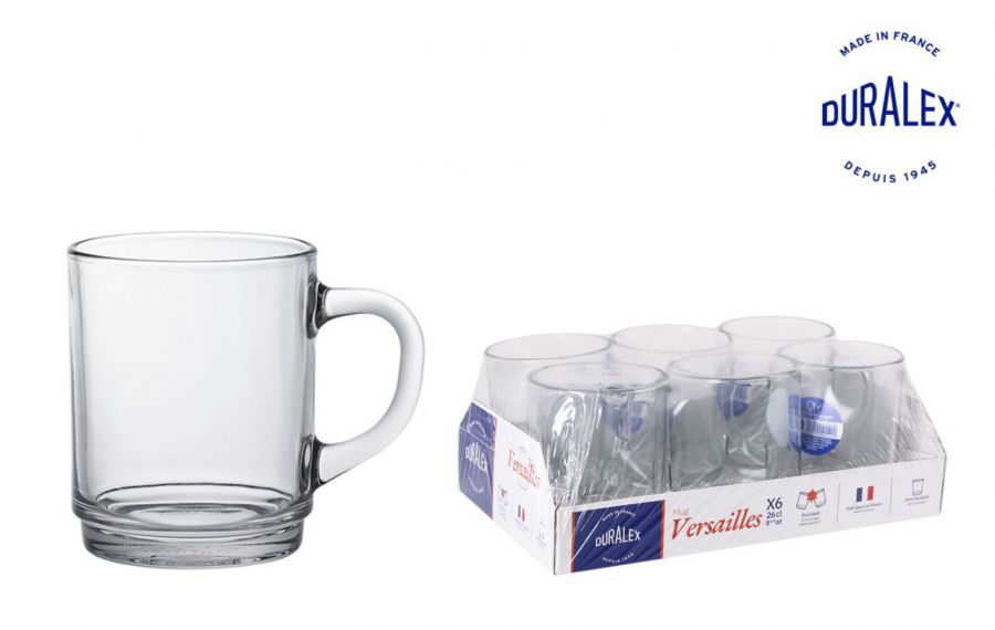 Mug Empilhavel 26cl Transp. Versailles — referência T20-4020ARC