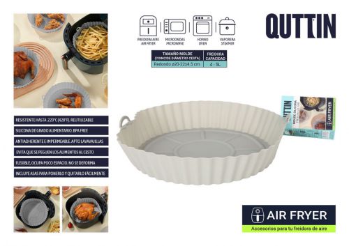 Base De Silicone Air Fryer Quttin — referência BQ01019975848