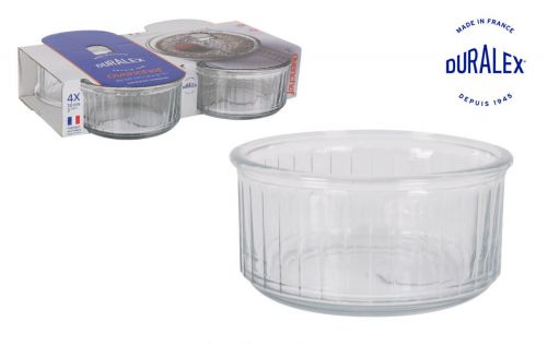 Conjunto 4 Ramequim Transparente Ovenchef 24cl — referência T04-6009ACC
