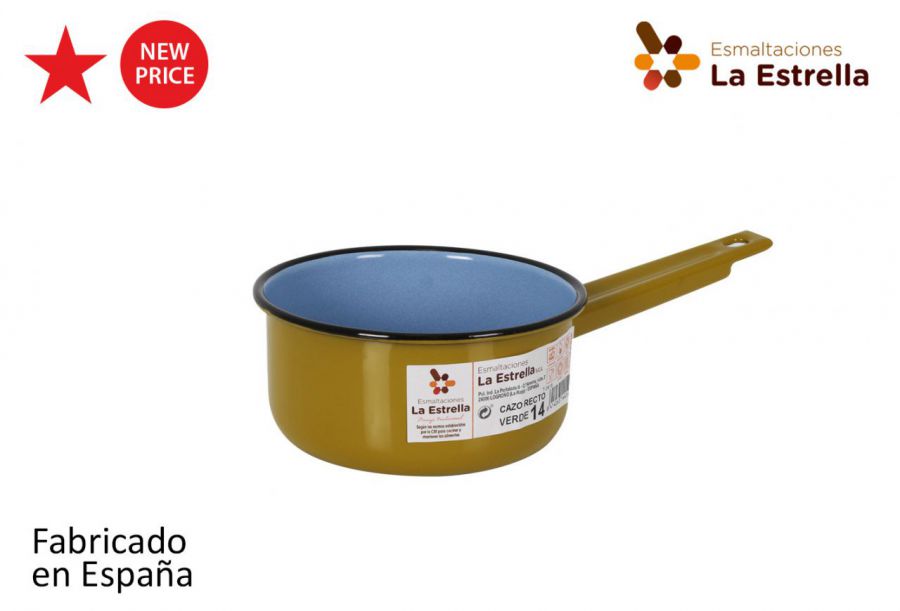 Y Cazo Recto 14cm  Verde — referência 217140414