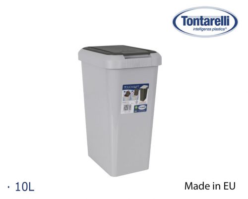 Lixeira Com Abertura Dupla De 10 Litros Touchlif — referência 8104307ACA