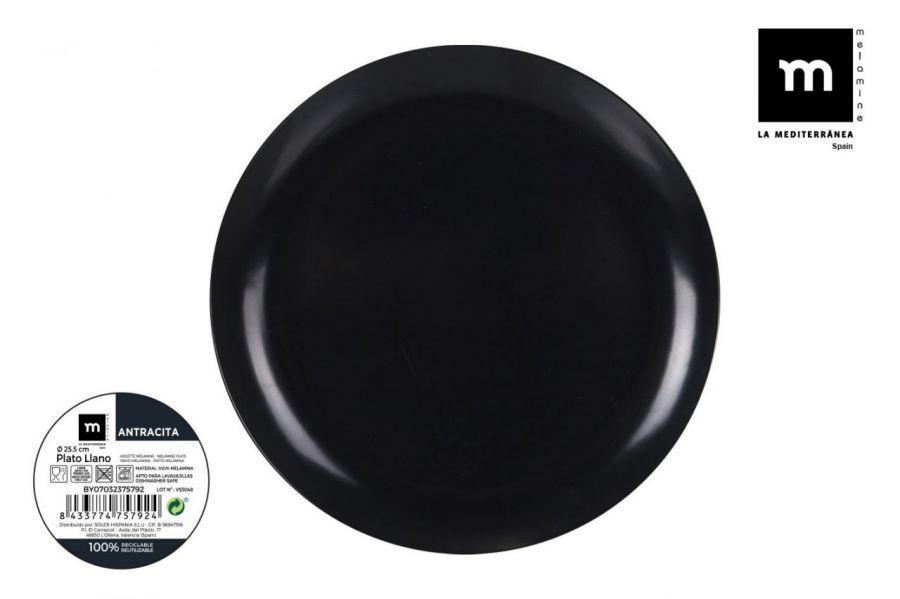 Piatto Semplice Melamine La Mediterranea — referência BY07032375792