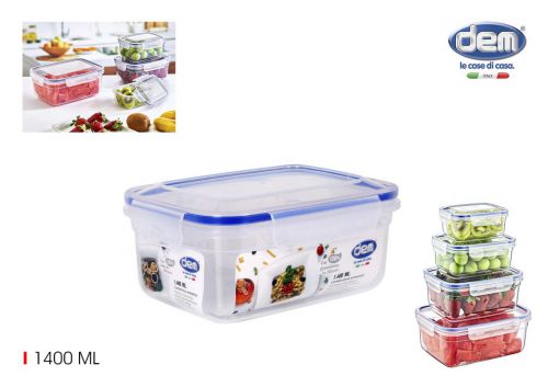 Fiambreiro Hermetico 1400ml Dem — vista 1