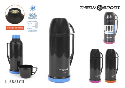 Garrafa Vacuo Plast. C/Copo 1l Thermosport — vista 1