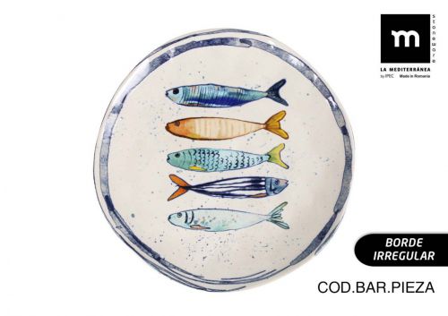 > Prato Liso 26cm Peixe Iberica Gloss — vista 1