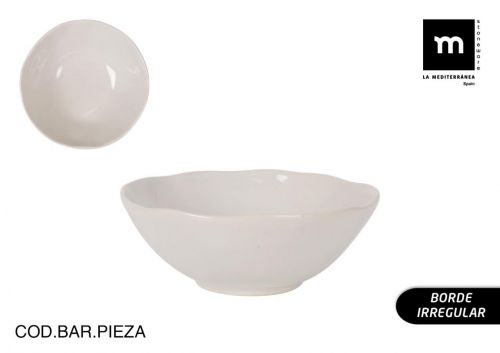 Tigela De 16 Cm Marfim Ib+rica Brilhante — referência IVO28108