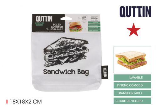 Sacos De Comida Reutilizável Quttin