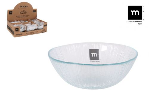 Tigela Vidro Snacks Transparente 13x5cm — vista 1