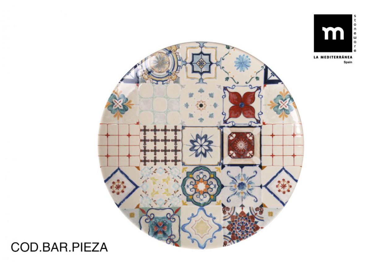 Plato Postre 20cm Lore Monaco Brillo — referência FM-LOR26104