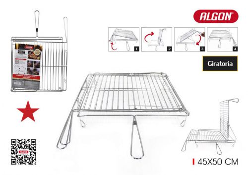 Churasco Dupla 40x45cm Algon Bbq — referência BY01010575886