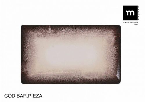 Travessa Retangular 25x15cm Barx Elite Gloss — referência FM-BAR25012
