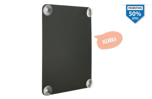 50 36pizarra 4 Ventosas Cristal 35.6x27.1 — vista 1