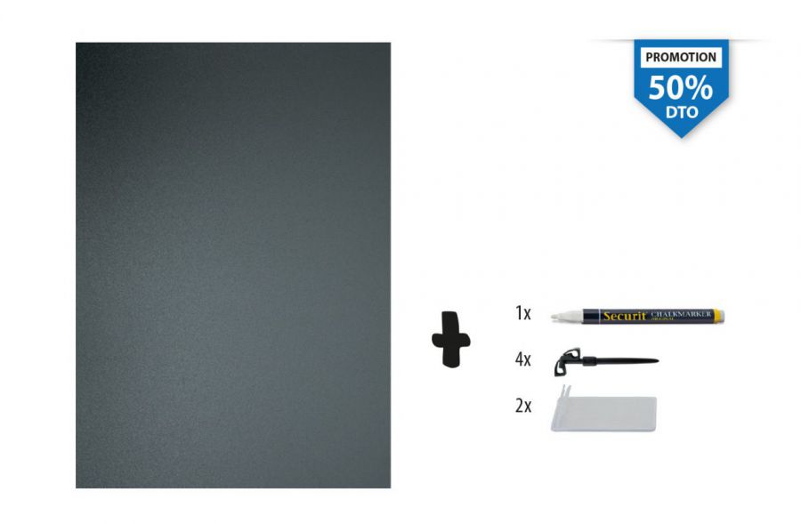 50 15pack 20 Cart. Pizarra A7 Negro+marc. — referência B645TAGA7WT