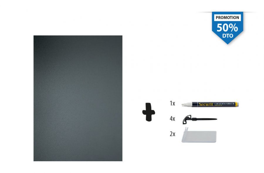 50 15pack 20carteles Pizarra A8 Negro+mar — referência B645TAGA8WT