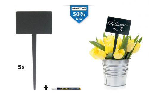 50 120pack 5et. Decorativas + Marcador — referência B645TAGRECT