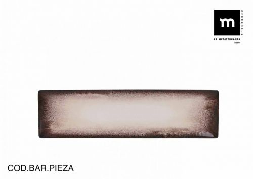 Travessa Retangular 30x8cm Barx Elite Gloss — vista 1