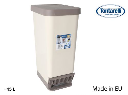 Lixeira Com Pedal 45 L Moda Angora/Tampa — referência 8104314A6N