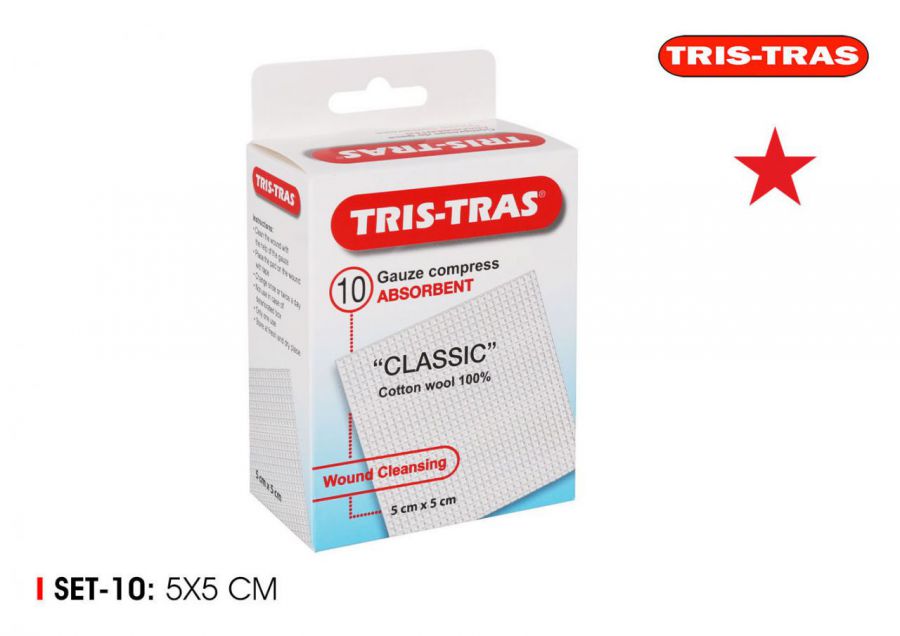 Gaze Absorvente Tristras — referência BY14020675839