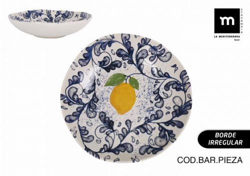 Prato Fundo 21cm Limoi Iberica Gloss — referência LIM28102