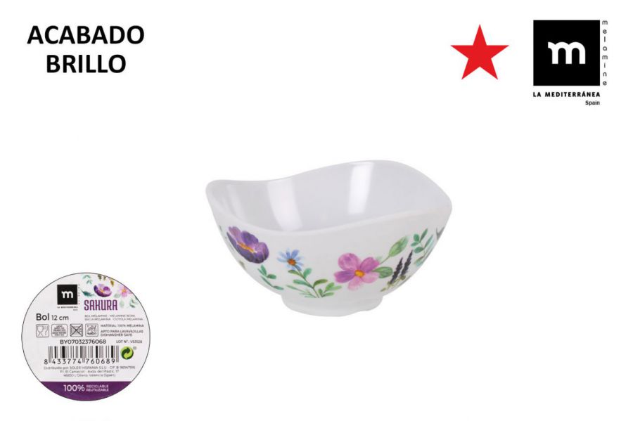 Ciotola Melamine La Mediterranea — referência BY07032376068