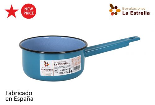 Y Cazo Recto 14cm  Turquesa — vista 1