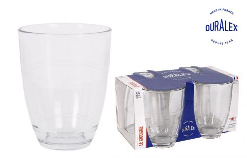 Set 4 Vasos Transparente 360cc Gigogne — vista 1
