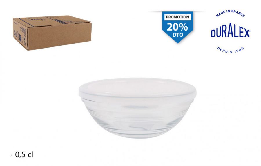 20 Bol Transparente 14cm C/Tapa Freshbox — referência PJRB-TT2025AF