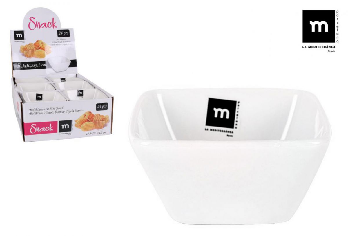 Tigela 10.3x10.3x4.2cm Lanche — referência 95004