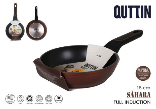 F Sarten 18cm Alum. Forj. M/Soft Full Saha — vista 1