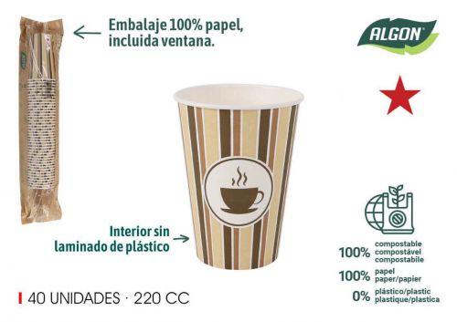Copo De Cafe De Papelao Algon — vista 1