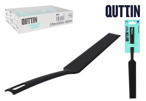 Spatula Tarta Nylon Preto Quttin — referência QT-6242378N