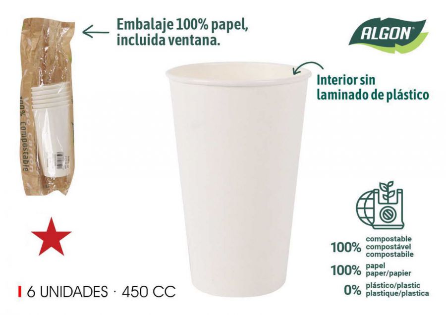Copo De Papel Algon — referência BA01054076859