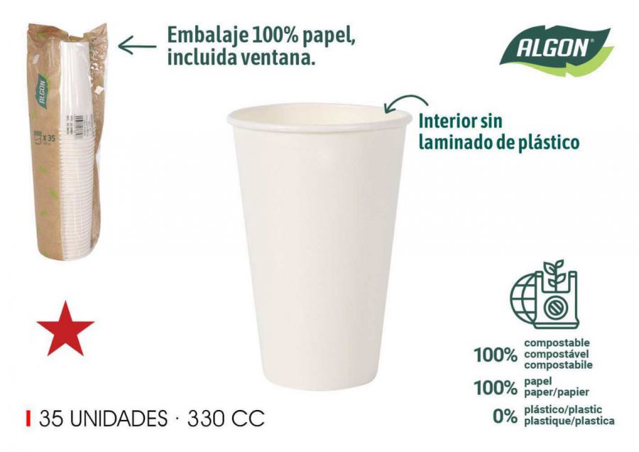 Copo De Papel Algon — referência BA01054076858
