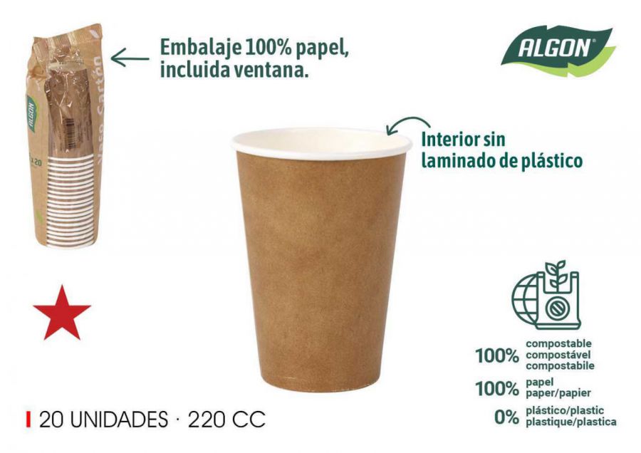 Copo De Papel Algon — referência BA01054076869