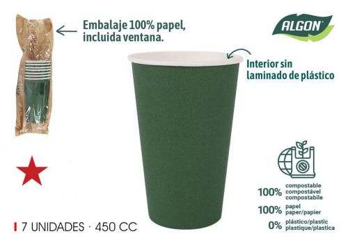 Copo De Papel Algon — vista 1